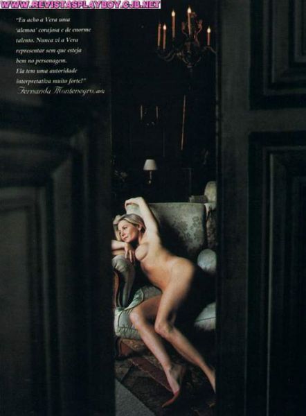 %t Vera Fischer nua na Revista Playboy em Janeiro de 2000