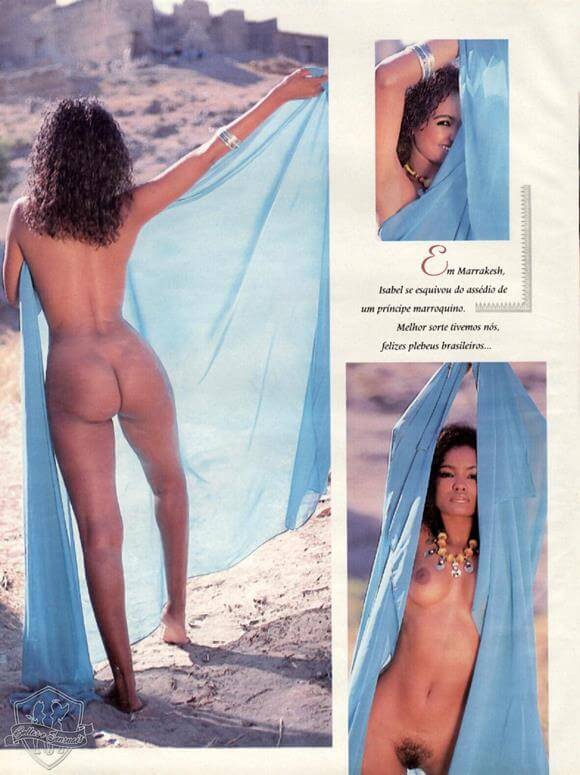 %t Isabel Fillardis nua na revista Playboy